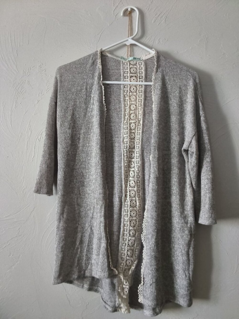 Women's small Maurices grey cardigan